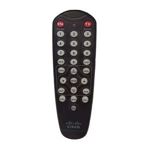 Cisco TV Remote Control HDA-RF2.2 for DTA 170HD‎ 270HD Black Works Very Nice!
